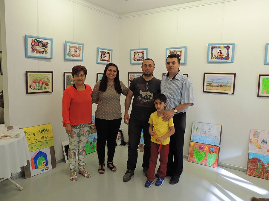 Çocuk Resim Sergisi Adana