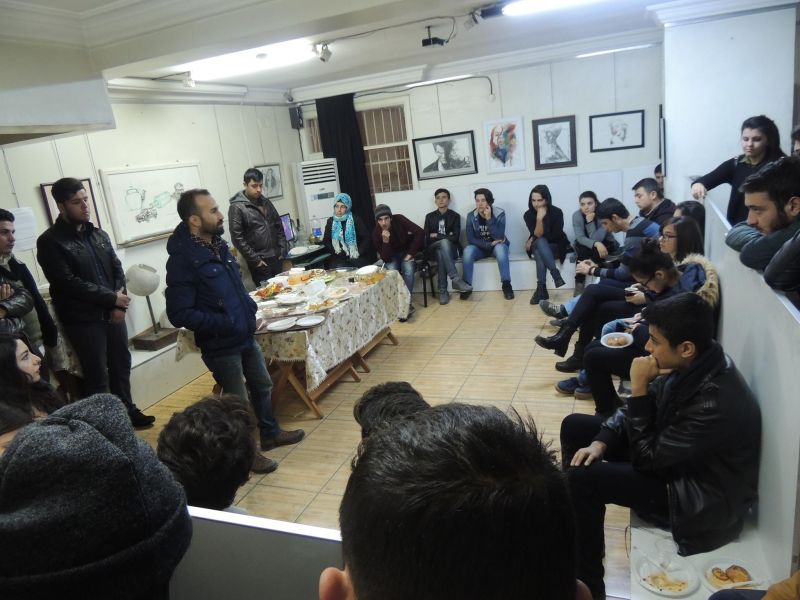 Resim Kursunda Sanat Etkinlikleri Adana