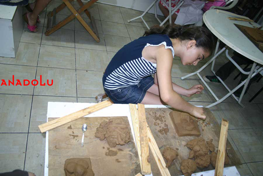 Çocuklar Heykel Kursu Adana